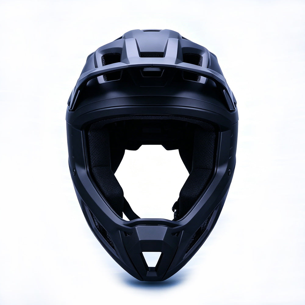 Full-Face MTB Helmet  CE Certified  All-Around Protection with Precision Ventilation