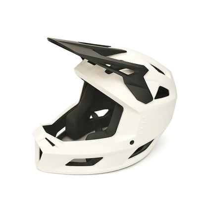 Full-Face MTB Helmet  CE Certified  All-Around Protection with Precision Ventilation