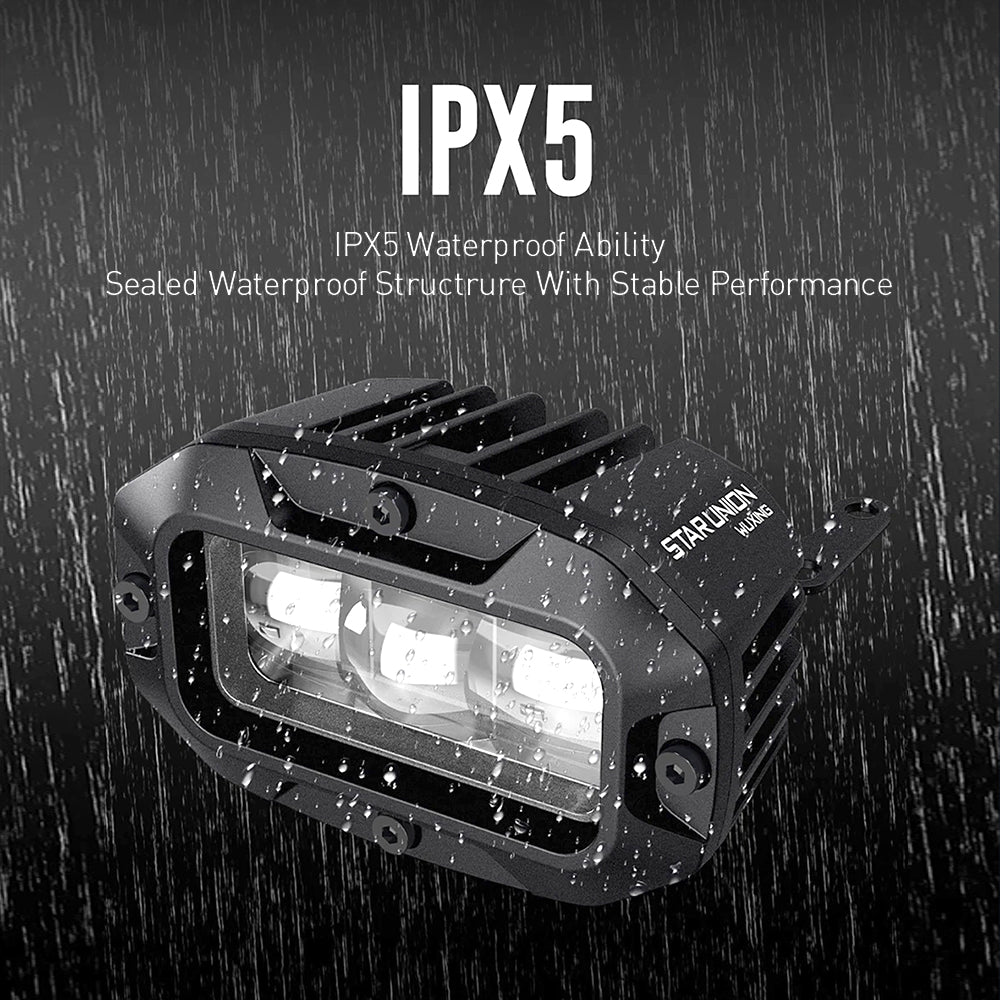 New Head Light. low beam+high beam IPX5 DC 12-48V/72V