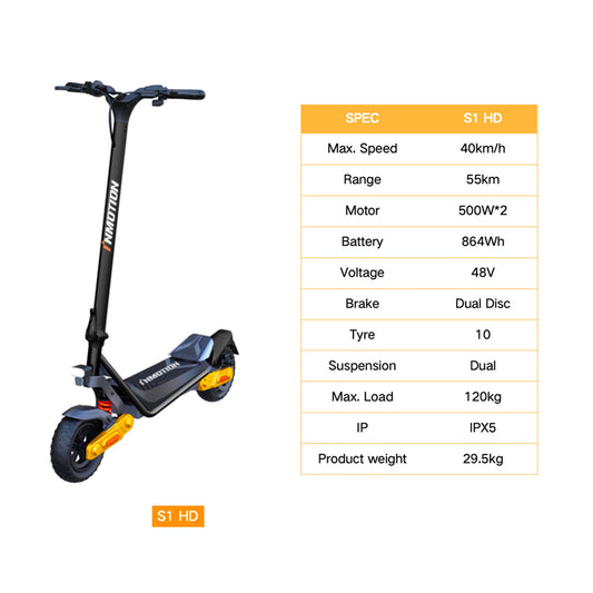 INMOTION S1 HD Electric Scooter