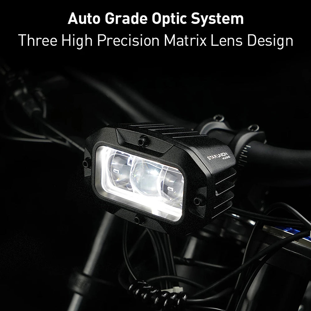 New Head Light. low beam+high beam IPX5 DC 12-48V/72V