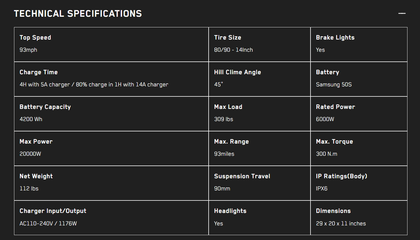 INMOTION P6 Electric Unicycle