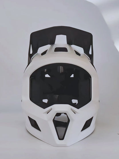 Full-Face MTB Helmet  CE Certified  All-Around Protection with Precision Ventilation